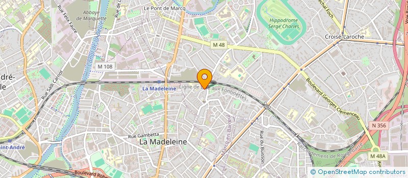 localisation de l'entreprise MONSIEUR BRENDAN KERN à MARCQ-EN-BARŒUL