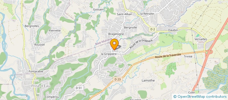 localisation de l'entreprise MONSIEUR BRENDAN LABBE à PETIT-BOURG