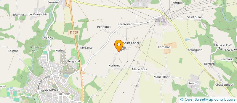 localisation de l'entreprise MONSIEUR BRENDAN LE GLOANNEC  LORIENT