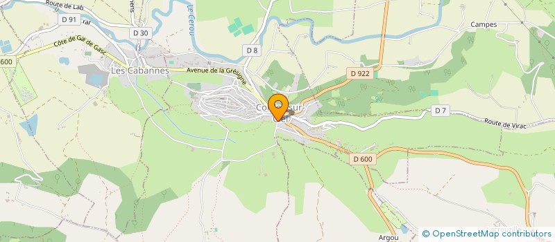 localisation de l'entreprise MONSIEUR BRENDAN REVELL  AMARENS