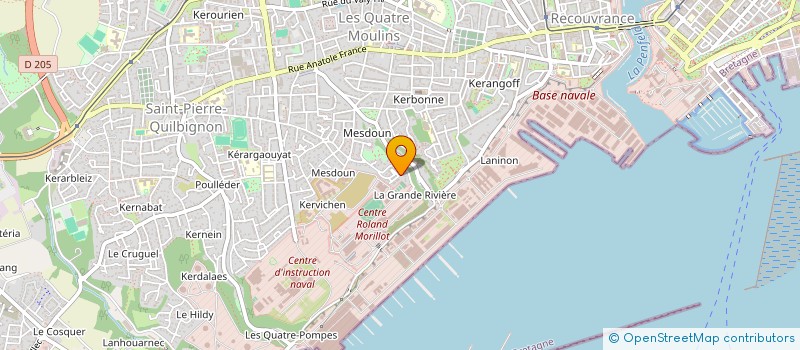 localisation de l'entreprise MONSIEUR BRENDAN RIOU à BREST
