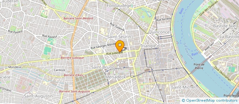 localisation de l'entreprise MONSIEUR BRENDAN ROBIN à BORDEAUX