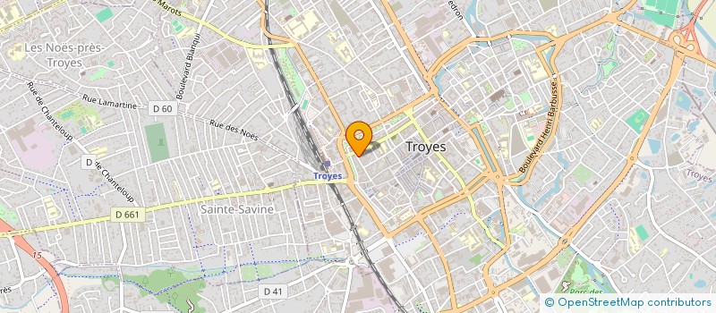 localisation de l'entreprise MONSIEUR BRENDAN ROUAULT à TROYES