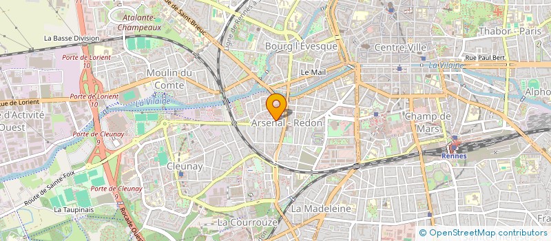 localisation de l'entreprise MONSIEUR BRENDAN URVOY à VANNES