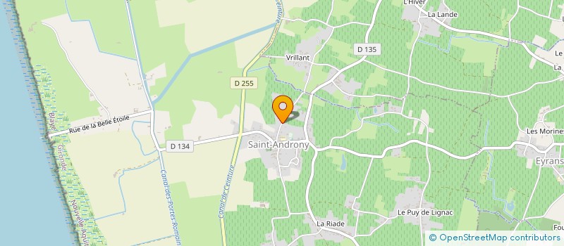 localisation de l'entreprise MONSIEUR BRENDON BERLEMONT  SAINT-ANDRONY