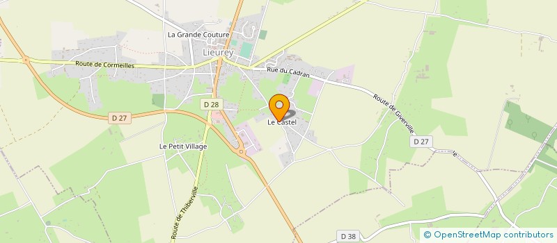 localisation de l'entreprise MONSIEUR BRENDON HEMERY  LIEUREY