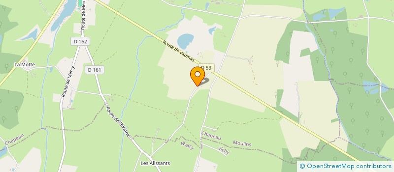 localisation de l'entreprise MONSIEUR BRENDON HENRY  CHAPEAU