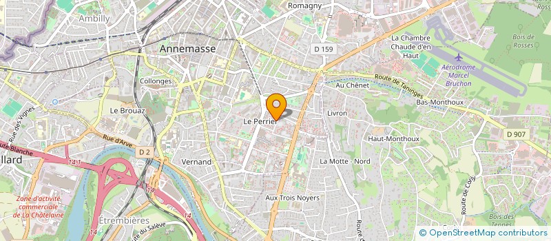 localisation de l'entreprise MONSIEUR BRENDON PRENKOCAJ à ANNEMASSE