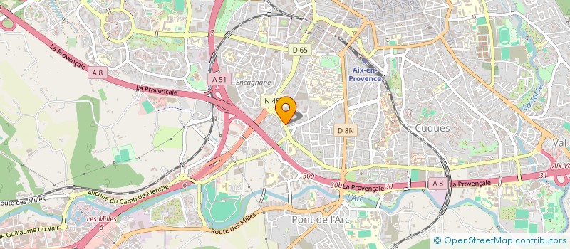 localisation de l'entreprise MONSIEUR BRENDON VANNUCCI  PERTUIS