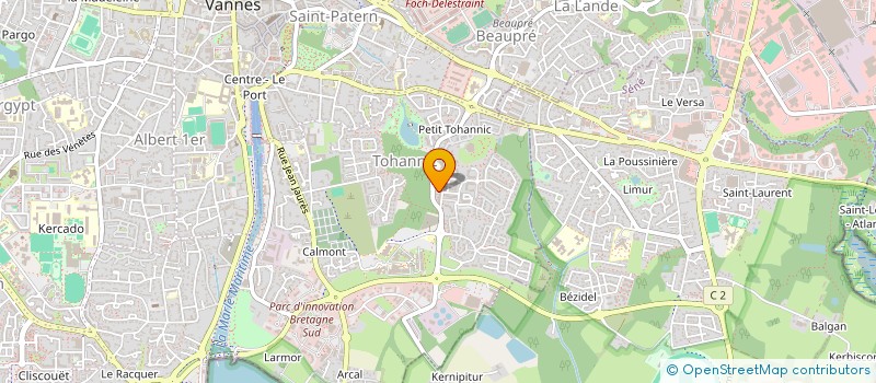localisation de l'entreprise MONSIEUR BRENN DUBUISSON à VANNES