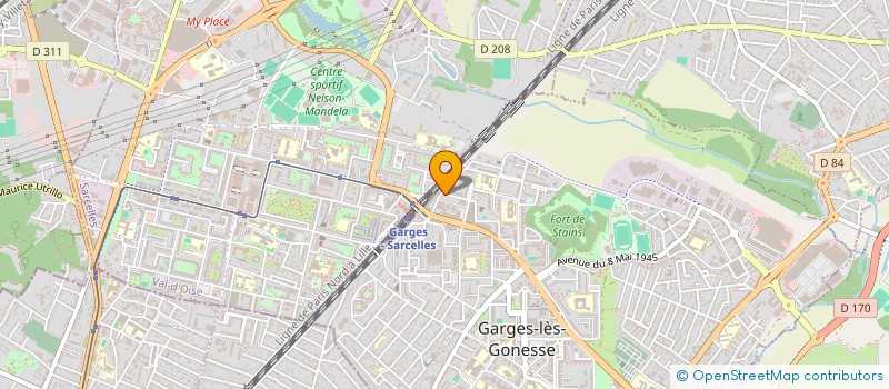 localisation de l'entreprise MONSIEUR BRENTON CLAQUIN à GARGES-LES-GONESSE