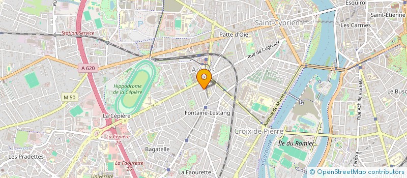 localisation de l'entreprise MONSIEUR BREOGAN BERTELET  TOULOUSE