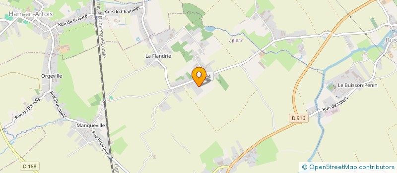 localisation de l'entreprise MONSIEUR BRETT COPPIER  LILLERS