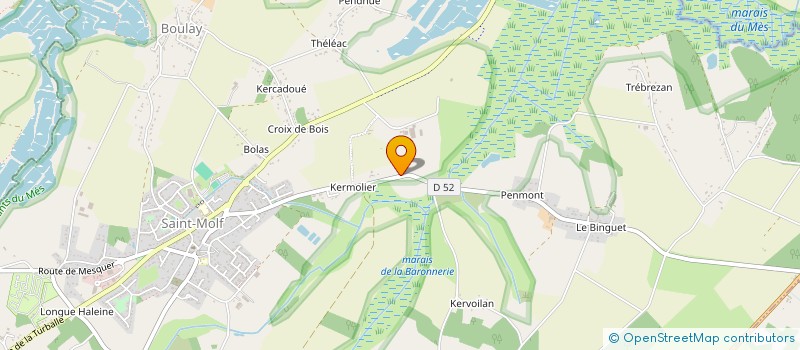 localisation de l'entreprise MONSIEUR BREWAL NAEL  GUERANDE