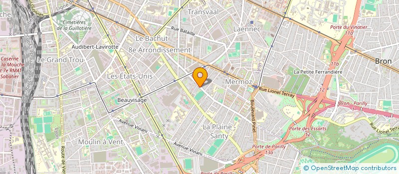 localisation de l'entreprise MONSIEUR BRHANE MEBRAHATU  LYON