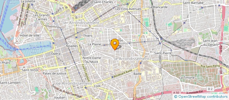 localisation de l'entreprise MONSIEUR BRIAC AGRESTI-BIAGI à MARSEILLE