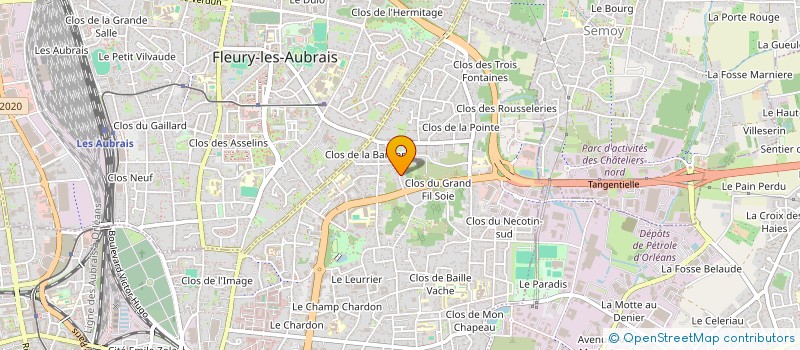 localisation de l'entreprise MONSIEUR BRIAC DUPIRE  ORLEANS