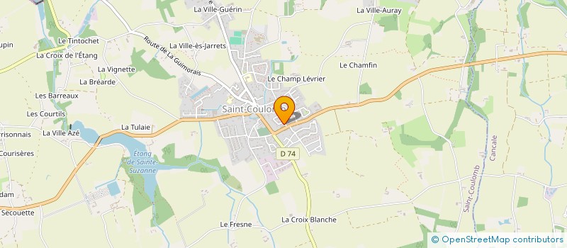 localisation de l'entreprise MONSIEUR BRIAC HINAULT à SAINT-COULOMB