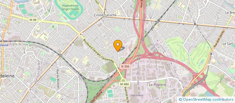 localisation de l'entreprise MONSIEUR BRIAC LEROUX  MARCQ-EN-BARUL