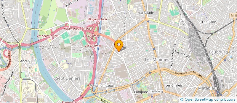 localisation de l'entreprise MONSIEUR BRIAC MATERNE à TOULOUSE