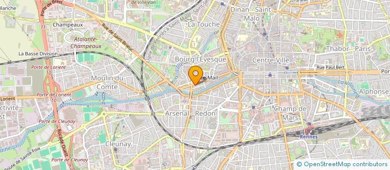 localisation de l'entreprise MONSIEUR BRIAC SAVERAT à RENNES