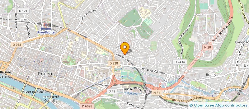 localisation de l'entreprise MONSIEUR BRIAC TABESSE  ROUEN