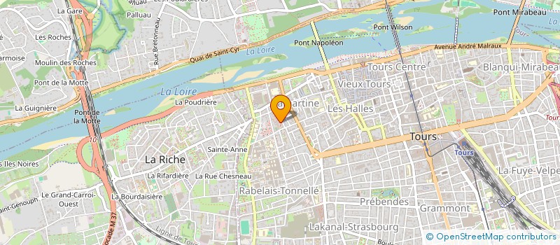 localisation de l'entreprise MONSIEUR BRIAG COURTEAUX  TOURS