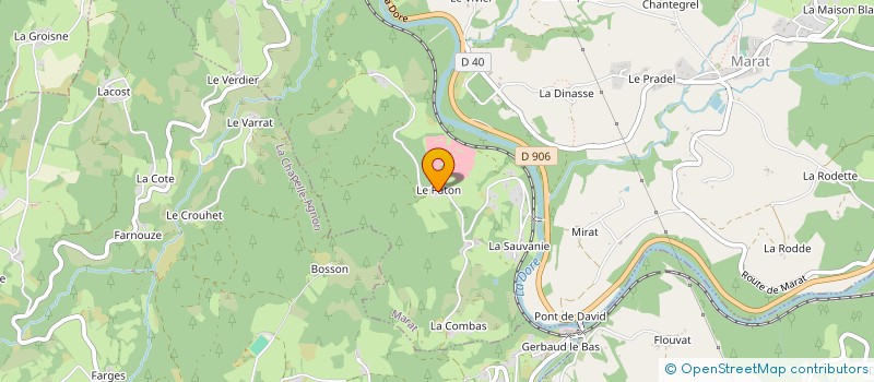 localisation de l'entreprise MONSIEUR BRIAG MORIN  MARAT