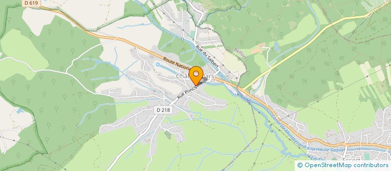 localisation de l'entreprise MONSIEUR BRIAN ACERBIS  MANDREVILLARS