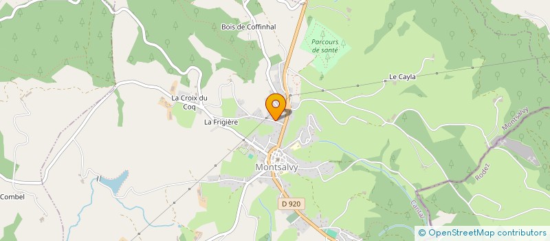 localisation de l'entreprise MONSIEUR BRIAN ANGELVY à MONTSALVY