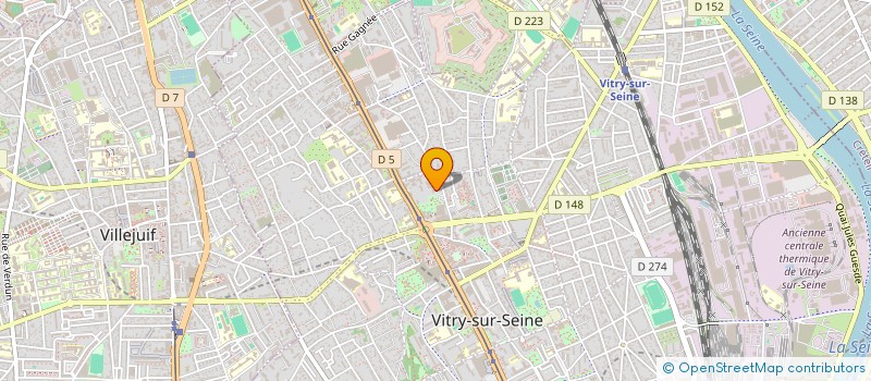 localisation de l'entreprise MONSIEUR BRIAN AYIKOE à VITRY-SUR-SEINE