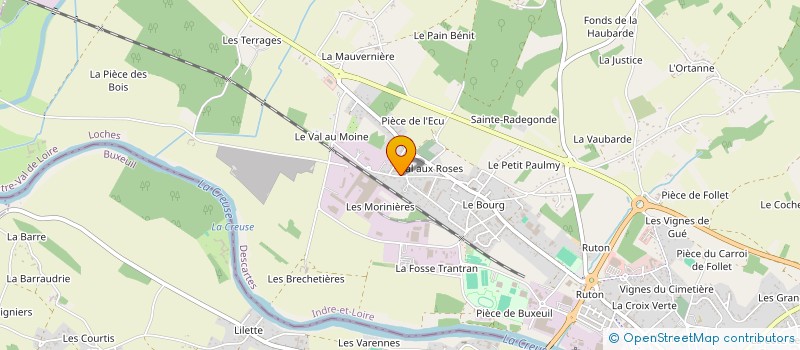 localisation de l'entreprise MONSIEUR BRIAN BEAU  DESCARTES