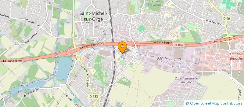 localisation de l'entreprise MONSIEUR BRIAN BEAU à BRETIGNY-SUR-ORGE
