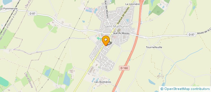 localisation de l'entreprise MONSIEUR BRIAN BERRIAU  SAINT-MATHURIN