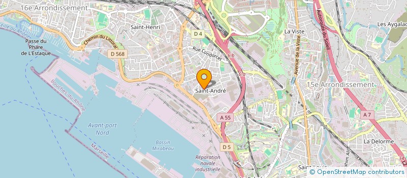 localisation de l'entreprise MONSIEUR BRIAN BOCQUET à MARSEILLE