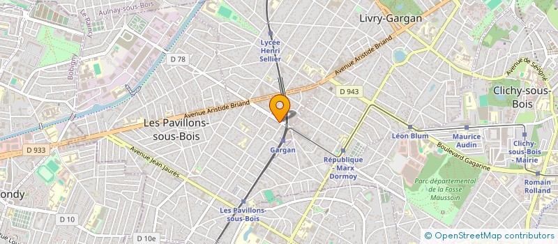 localisation de l'entreprise MONSIEUR BRIAN BOOLAUKY  LES PAVILLONS-SOUS-BOIS