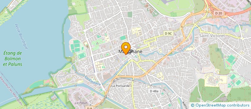 localisation de l'entreprise MONSIEUR BRIAN BOURASS  MARIGNANE