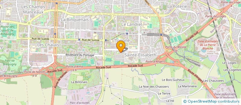 localisation de l'entreprise MONSIEUR BRIAN CAREL  RENNES