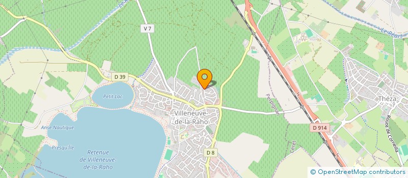 localisation de l'entreprise MONSIEUR BRIAN CARRAHER  VILLENEUVE-DE-LA-RAHO