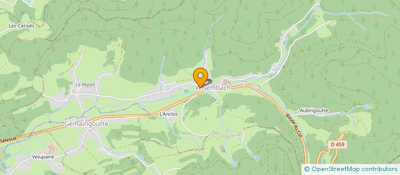 localisation de l'entreprise MONSIEUR BRIAN CASABIANCA  WISEMBACH