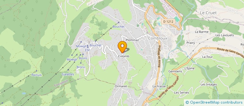 localisation de l'entreprise MONSIEUR BRIAN CHAPELLIER  COMBLOUX