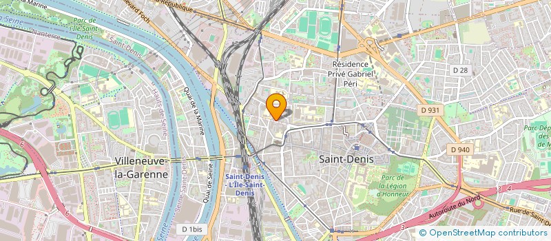 localisation de l'entreprise MONSIEUR BRIAN CHAPIN  SAINT-DENIS