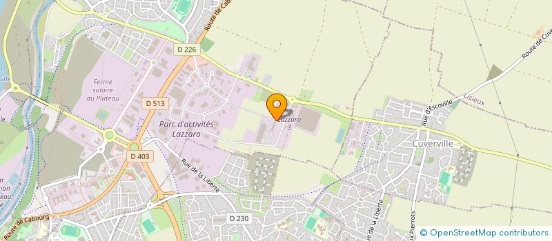 localisation de l'entreprise MONSIEUR BRIAN CHASSAGRANDE  COLOMBELLES