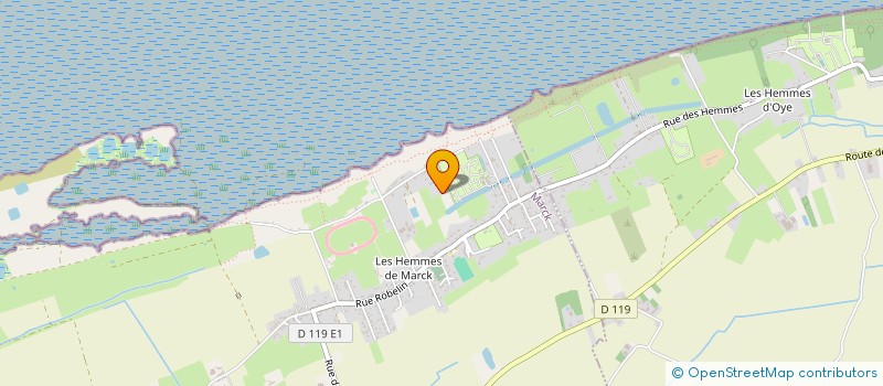 localisation de l'entreprise MONSIEUR BRIAN COURTOIS à MARCK