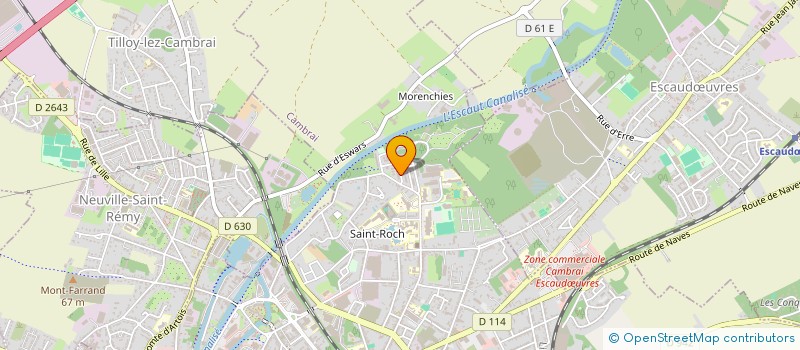 localisation de l'entreprise MONSIEUR BRIAN DELSERT  CAMBRAI