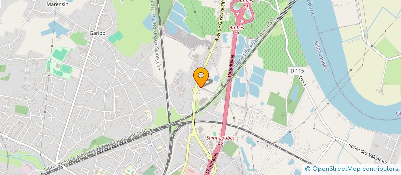 localisation de l'entreprise MONSIEUR BRIAN DIAS  SAINT VINCENT DE PAUL