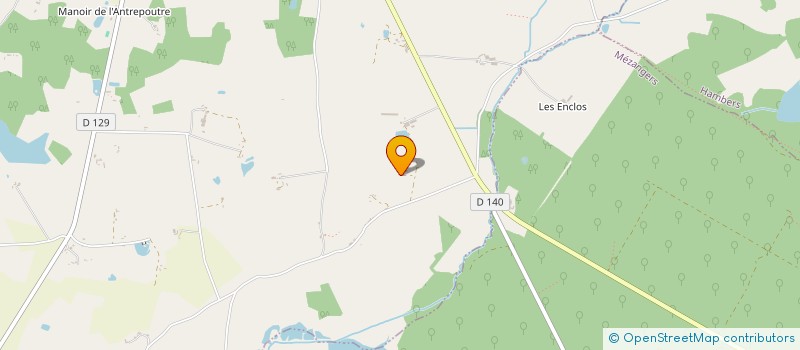 localisation de l'entreprise MONSIEUR BRIAN EVANS  JUBLAINS