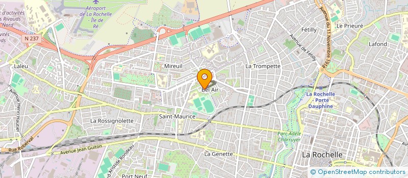 localisation de l'entreprise MONSIEUR BRIAN FINLAY  LA ROCHELLE