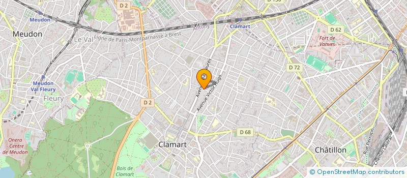 localisation de l'entreprise MONSIEUR BRIAN GAROFOLIN à CLAMART