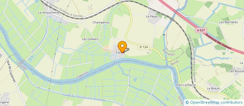 localisation de l'entreprise MONSIEUR BRIAN GENOT  CABARIOT